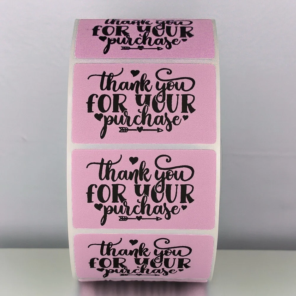 Thank You For Your Purchase Stickers – Small Business Packaging Labels 2